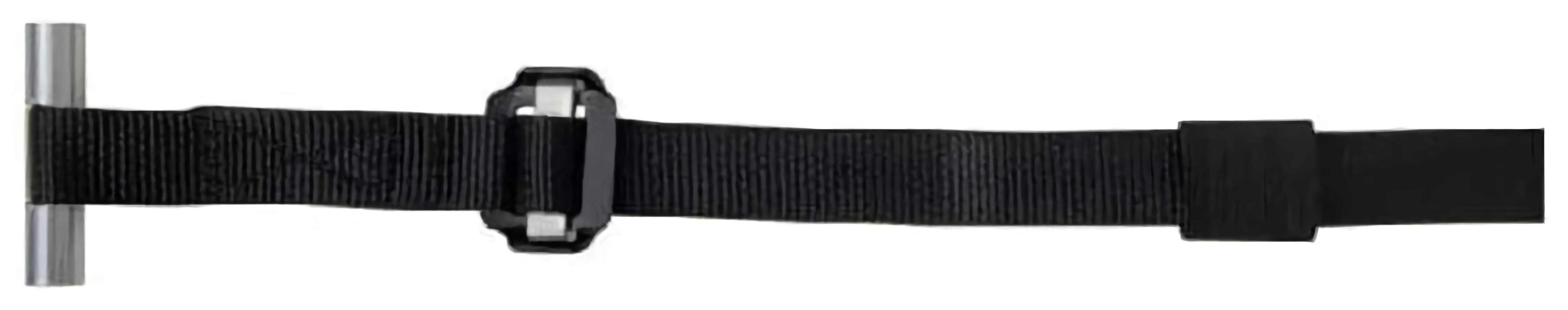 (EU) Аксессуар для гамака Amazonas AZ-3025002 T-strap (2 шт, нагрузка до 200 кг, ширина 25 мм), Чёрный