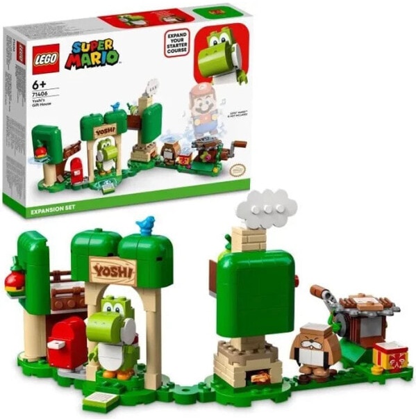 (EU) Конструктор LEGO Super Mario Подарочный домик Йоши (71406)