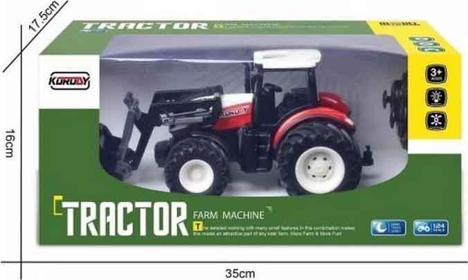 Радиоуправляемая модель фермерский трактор Korody KR6631 с фронтальным погрузчиком