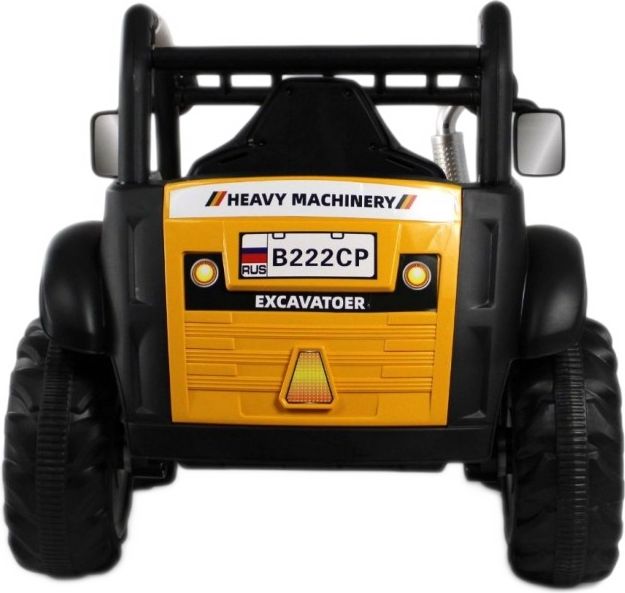 Детский электромобиль RiverToys B222CP желтый