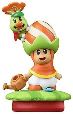 (EU) Интерактивная фигурка amiibo Поплин и принц Флориан (Super Mario Bros. Wonder Collection)