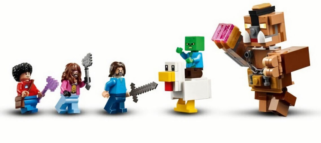 (EU) Конструктор LEGO Minecraft Боевой ринг в лесном особняке (21272)