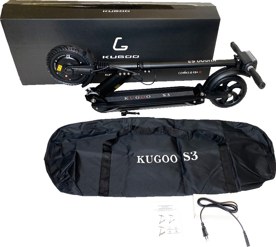 Электросамокат Kugoo JiLong S3 black