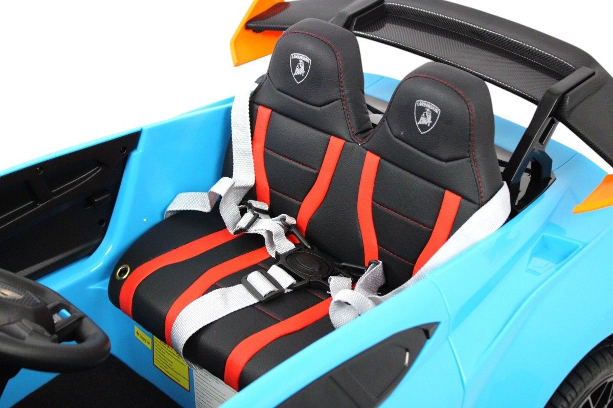 Детский электромобиль RiverToys Lamborghini Huracán STO (E888EE-BLUE) синий