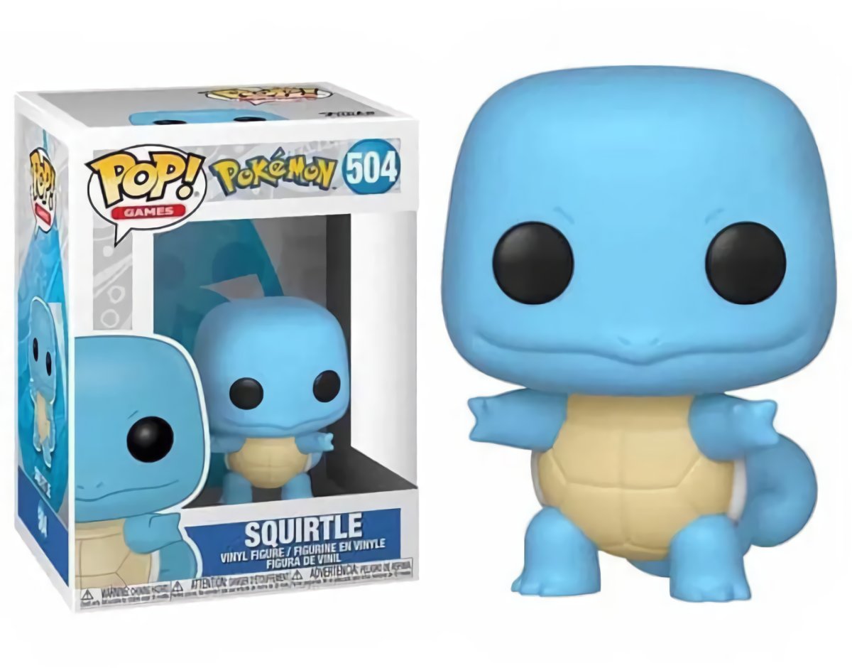(EU) Фигурка Funko POP! Games: Squirtle (504)