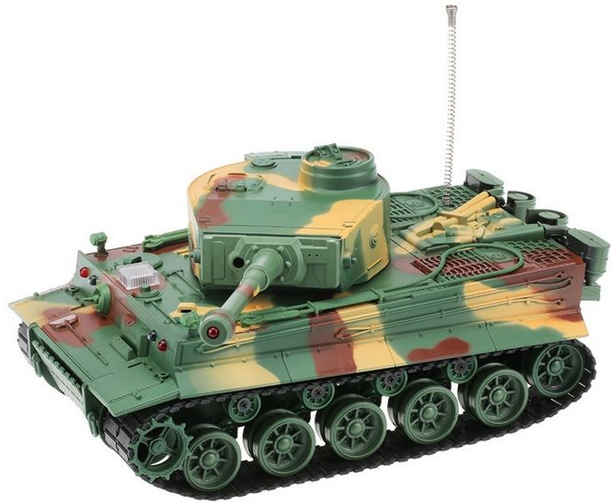 Р/У танк Heng Long 1/26 Tiger I ИК-версия, пульт MHz, RTR, 3828