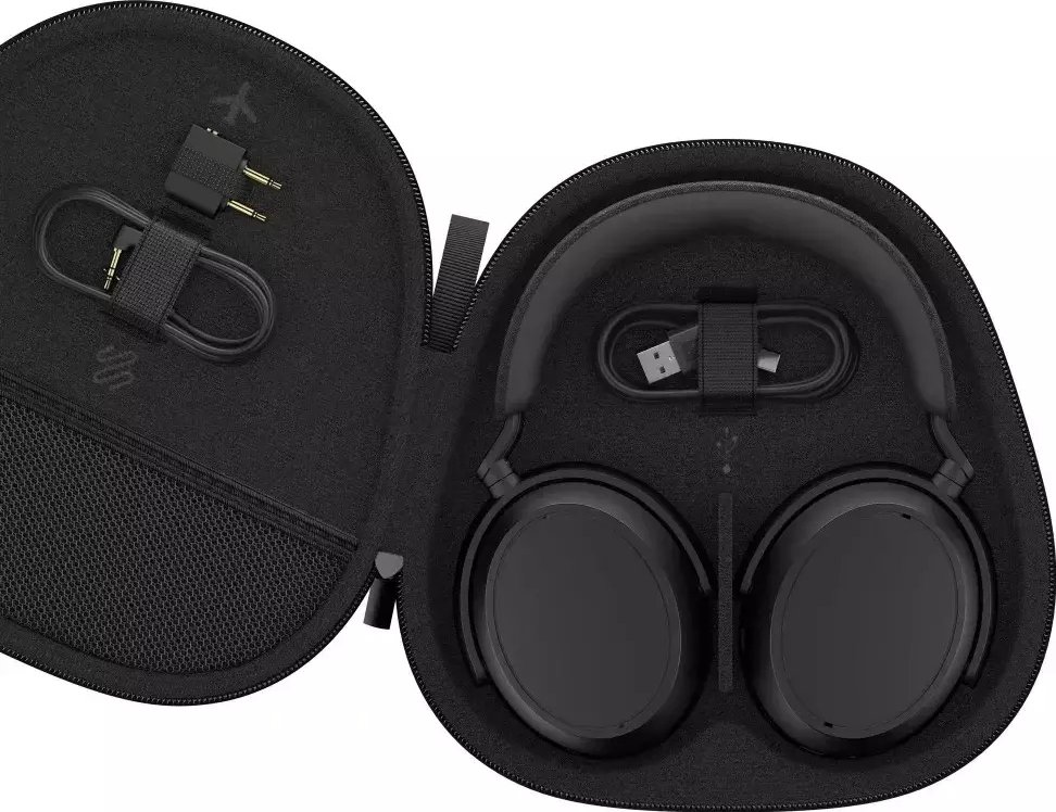 Беспроводные наушники с микрофоном Sennheiser Momentum 4 Wireless Black