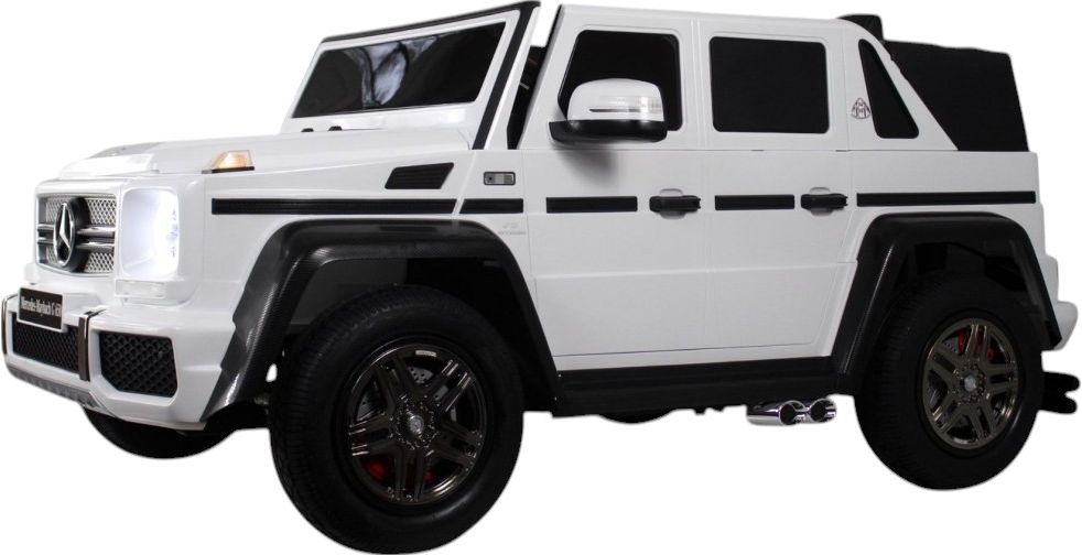 Детский электромобиль RiverToys Mercedes-Maybach G650 Landaulet (M999MM-WHITE) белый