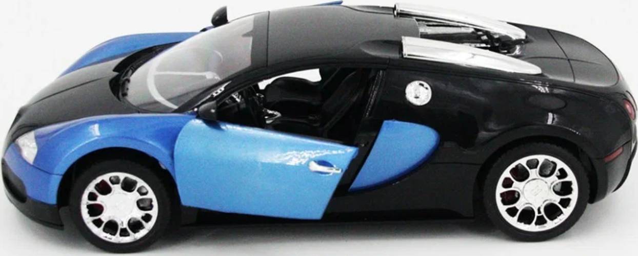 Радиоуправляемая модель MZ Bugatti Veyron Blue (1к14) (MZ-2232J-B)
