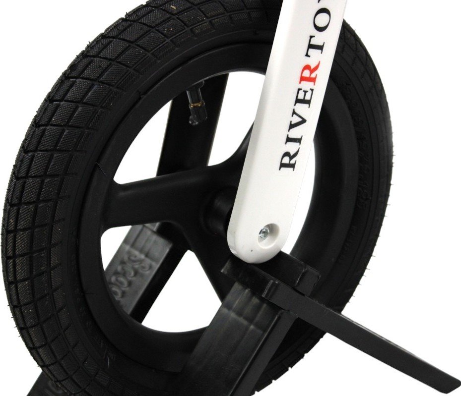 Детский беговел RiverToys (HB-002) (черный)