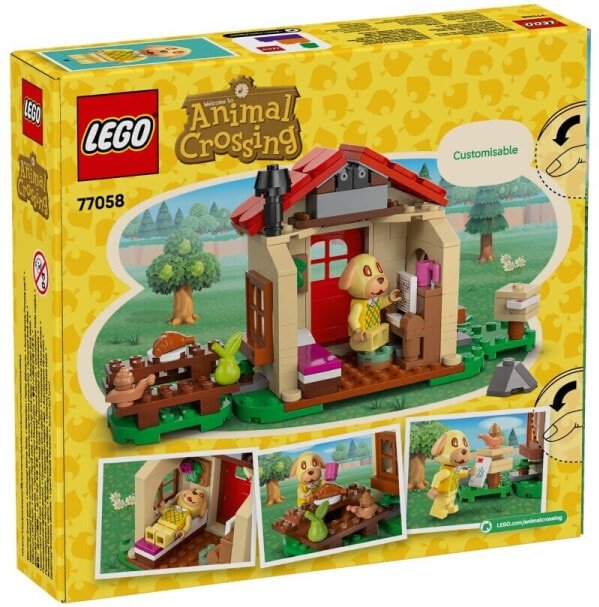 (EU) Конструктор LEGO Animal Crossing Уютный дом Голди (77058)