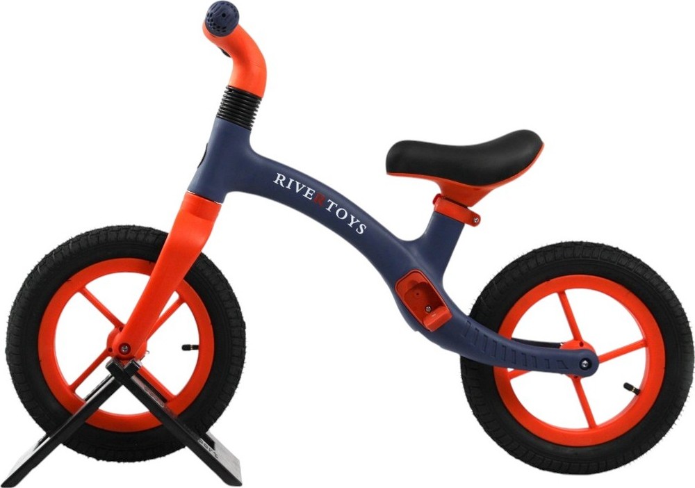 Детский беговел RiverToys (HB-001) (синий)