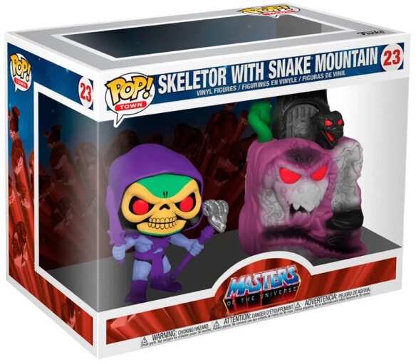 (EU) Фигурка Funko POP! Town: Skeletor with Snake Mountain (23)