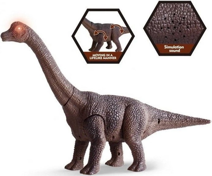 Р/У динозавр ZF Брахиозавр, звук, свет, 6669