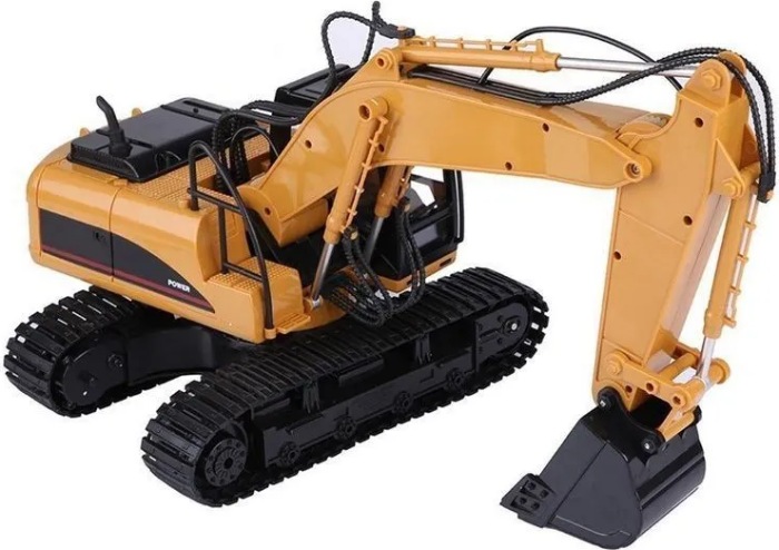 Радиоуправляемая модель экскаватор Hui Na Toys масштаб 1к14 (HN1550)