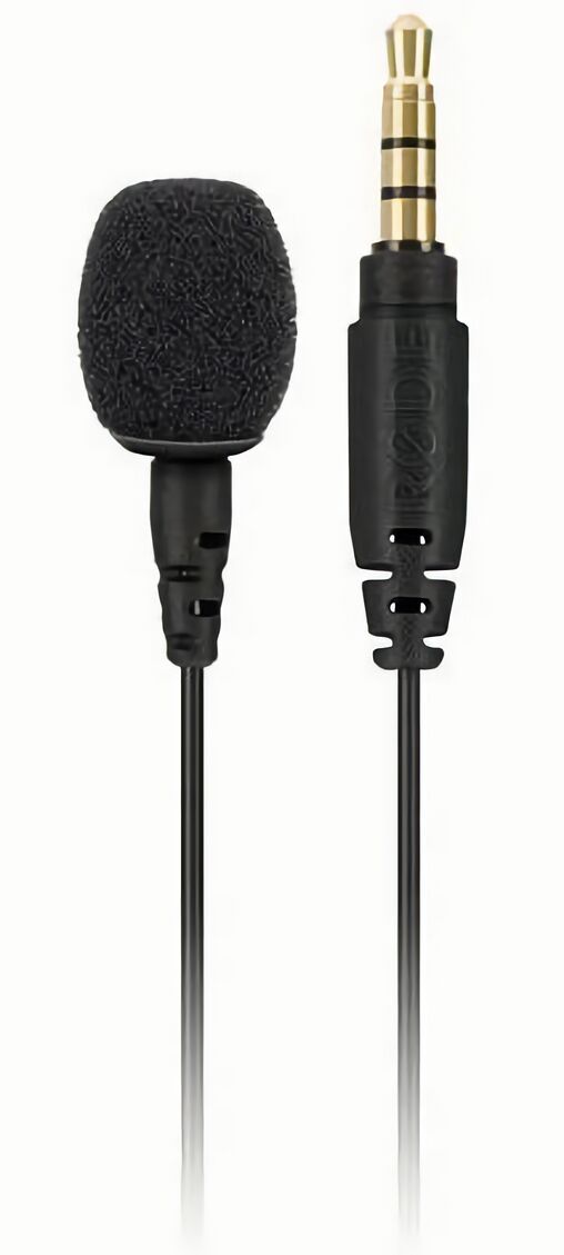 

(EU) Петличный микрофон Rode Lavalier Go, черный
