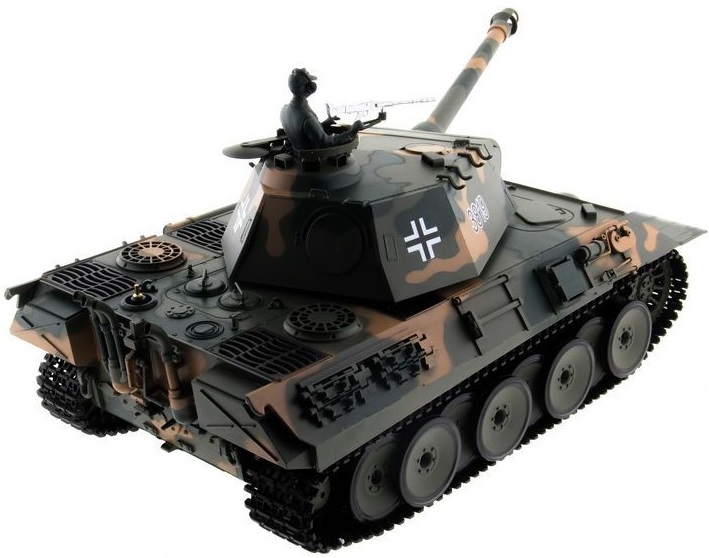 Радиоуправляемый танк Heng Long Panther Upgrade V7.0  2.4G 1/16 RTR, HL3819-1U7.0