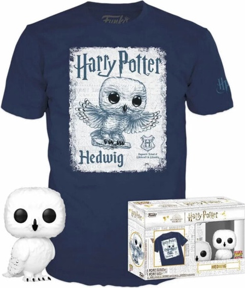 (EU) Футболка и фигурка Funko POP! Harry Potter: Hedwig with T-Shirt + (63605)