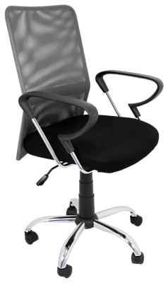 (EU) Офисное кресло FURNITURE STYLE Helena, Серое