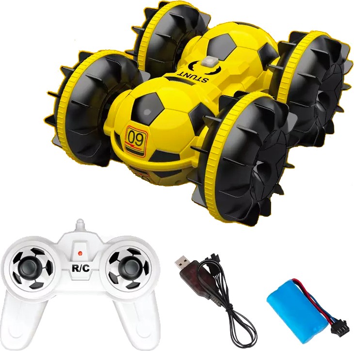 Радиоуправляемая модель MZ амфибия YY2032 Football style 4WD Yellow (MZ-YY2032-YELLOW)