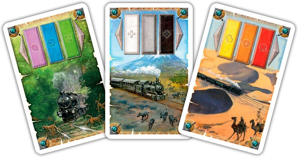 (EU) Настольная игра Hobby World Ticket to Ride: Сердце Африки (доп)