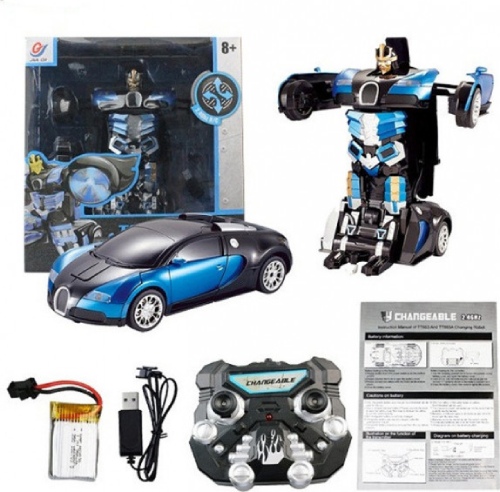 Радиоуправляемый робот JiaQi трансформер Troopers Savage (TT663)