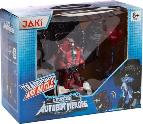 Радиоуправляемый робот JiaQi трансформер-боксер спортивная машина (TT688-S)