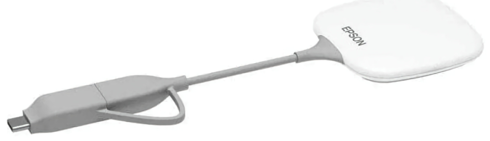 (EU) Аксессуар для проектора Epson ELPWT01 (V12HA43040) беспроводной USB-презентационный передатчик (peer-to-peer Wi-Fi 5, WUXGA 1920x1200) , Белый