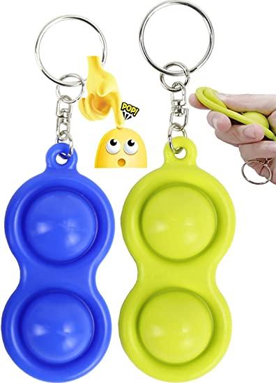 Брелок-игрушка Simple Dimple Киви антистресс (тактильная, сенсорная)