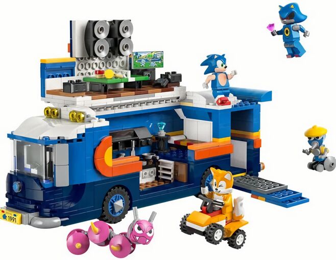 (EU) Конструктор LEGO Sonic Командный грузовик отряда Соника (77006)