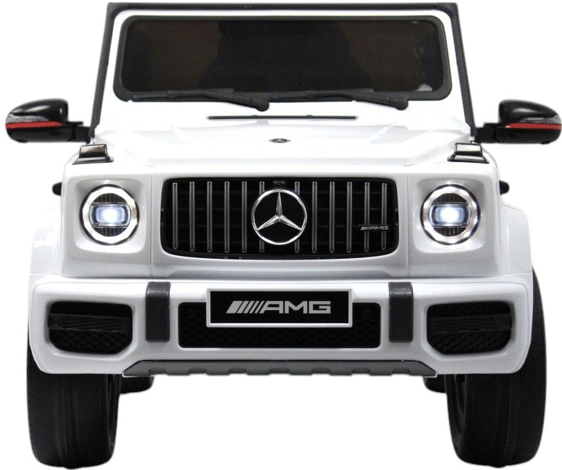Детский электромобиль RiverToys Mercedes-Benz G63 4WD (Mercedes-AMG-G63-4WD-K999KK-WHITE) белый