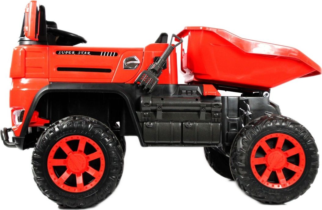 Детский электромобиль RiverToys K777AM красный