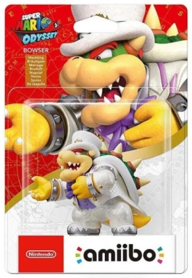 (EU) Интерактивная фигурка amiibo Боузер (свадебный наряд) (Super Mario Odyssey Collection)