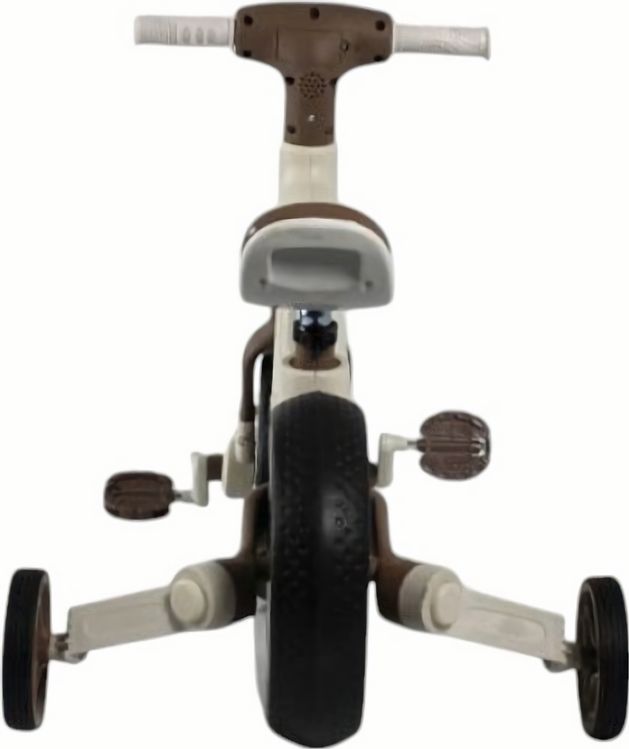 Детский беговел-велосипед RiverToys (HB-318) (коричневый)