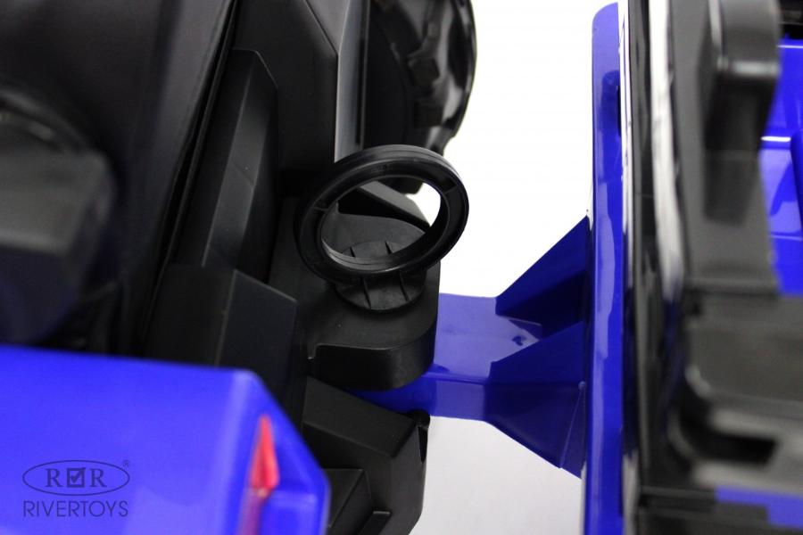 Детский электромобиль RiverToys O555OO синий