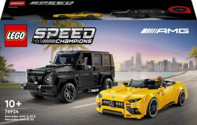 (EU) Конструктор LEGO Speed Champions Mercedes-AMG G 63 и Mercedes SL 63 (76924)