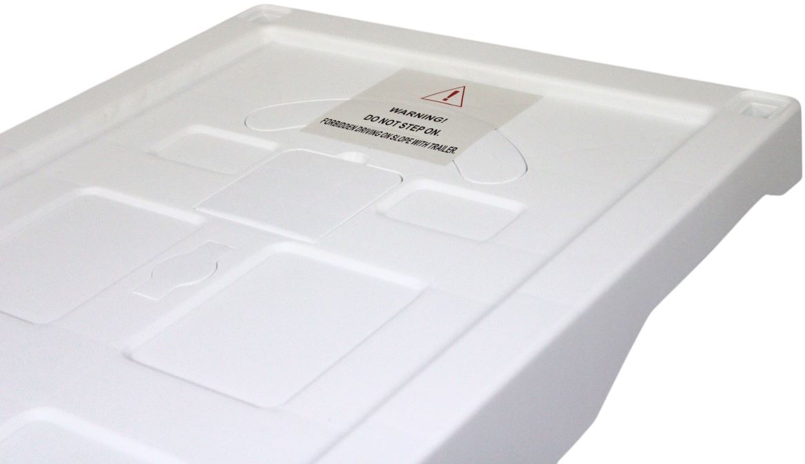 Прицеп RiverToys HL358 белый