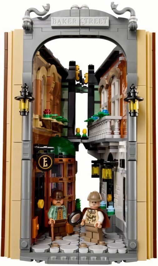 (EU) Конструктор LEGO Icons Книжный уголок: Шерлок Холмс (10351)