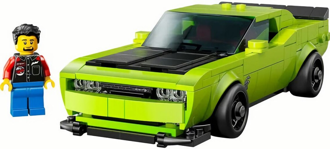 (EU) Конструктор LEGO Speed Champions Спортивный автомобиль Dodge Challenger SRT Hellcat (77237)