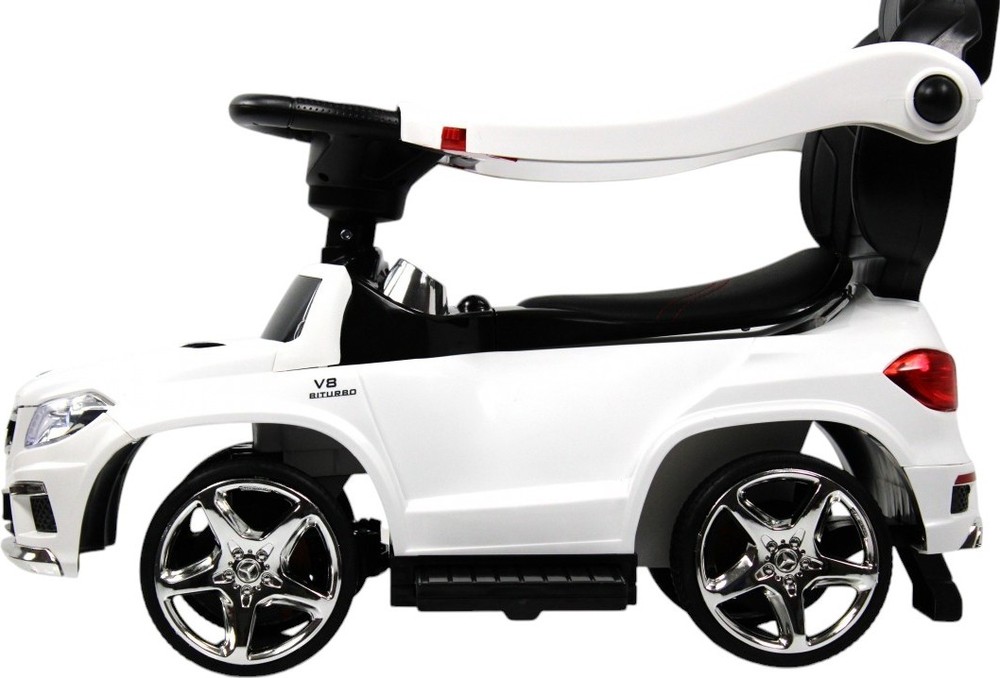 Детский толокар Mercedes-Benz GL63 RiverToys (A888AA-H) (белый)