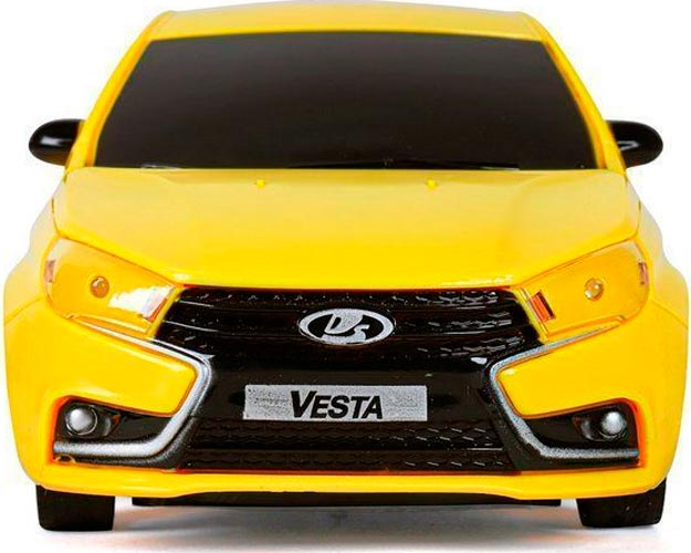 Радиоуправляемая машина AUTODRIVE Lada Vesta такси (жёлтый) (JB1168467)