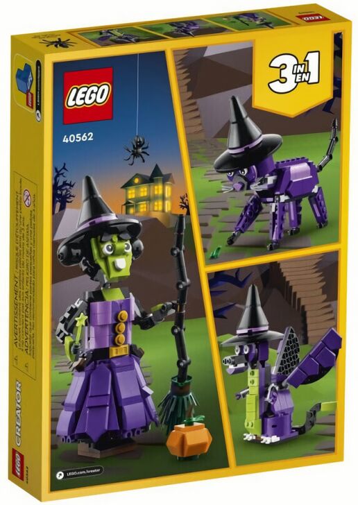 (EU) Конструктор LEGO Creator Хэллоуин: Таинственная ведьма (40562)