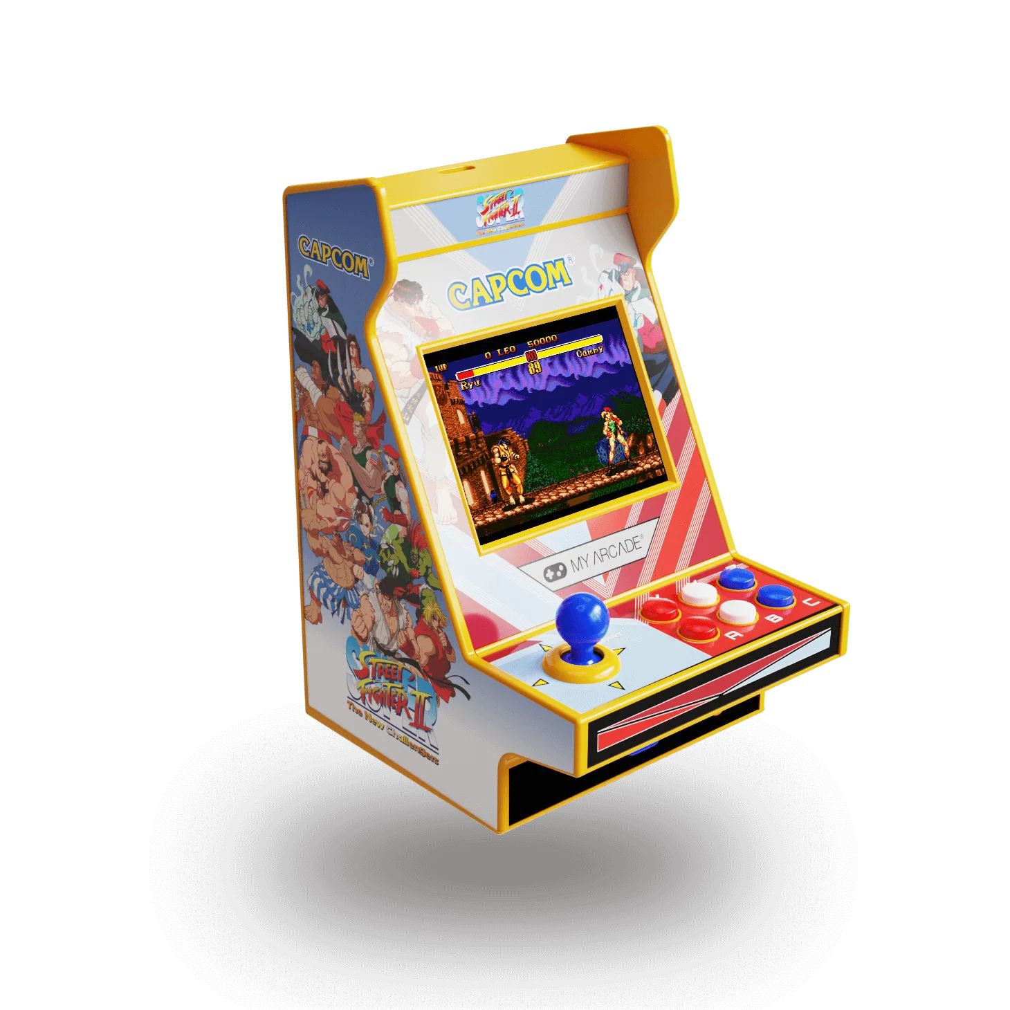 Аркадная игровая ретро приставка консоль My Arcade Super Street Fighter II Nano Player Pro