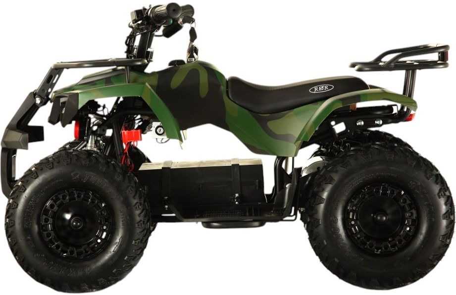 Детский электроквадроцикл RiverToys (TIKI-LUX-GREEN-CAMOUFLAGE) зеленый камуфляж