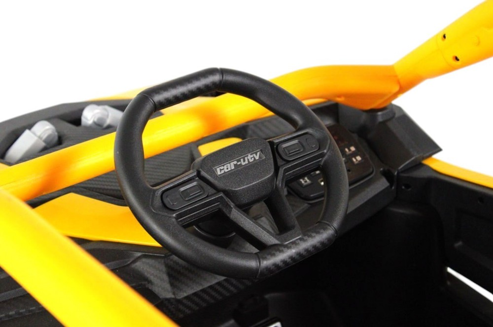 Детский электромобиль RiverToys (Z707ZZ) (желтый)