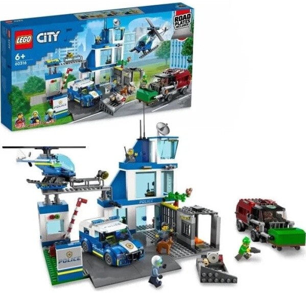 (EU) Конструктор LEGO City Полицейский участок (60316)