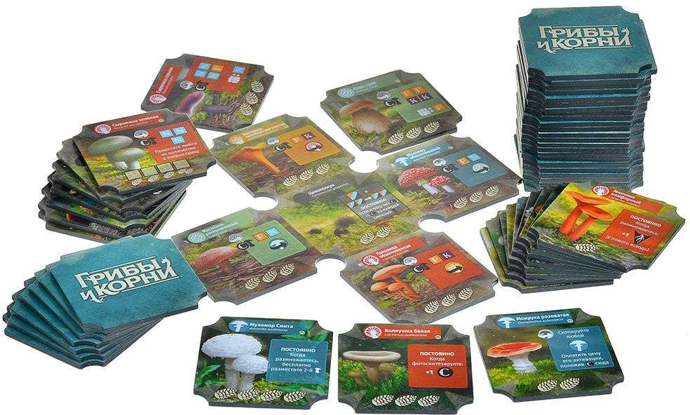 (EU) Настоьная игра Hobby World Грибы и корни: Делюкс-издание