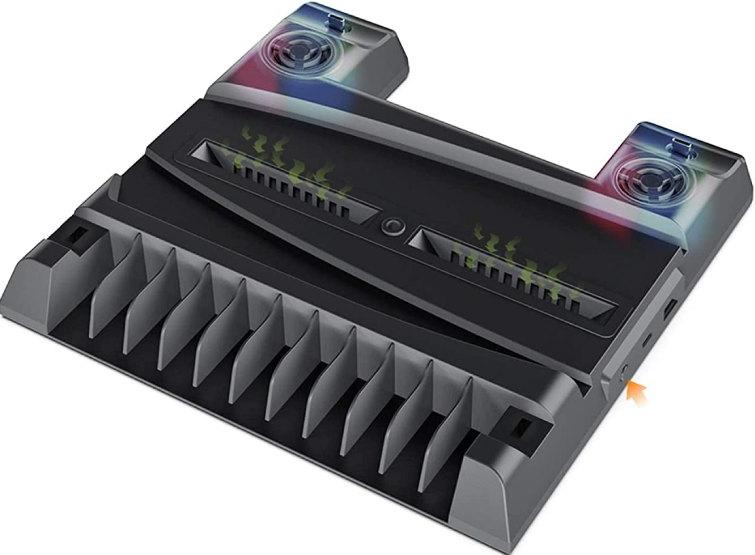 Многофункциональный стенд (подставка) Multi-Functional Cooling Stand для PS5 (TP5-0593) (белый)