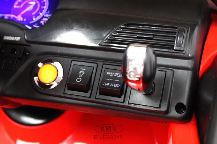 Детский электромобиль RiverToys BMW M5 Competition (A555MP) красный