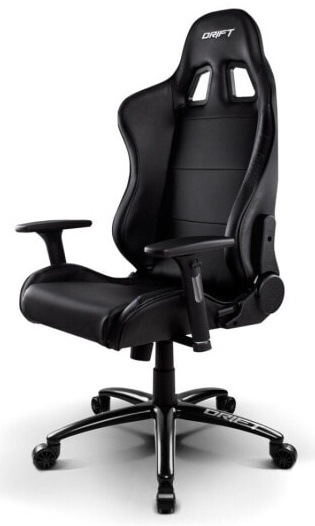 (EU) Игровое кресло DRIFT DR200B, 242582766, Чёрное